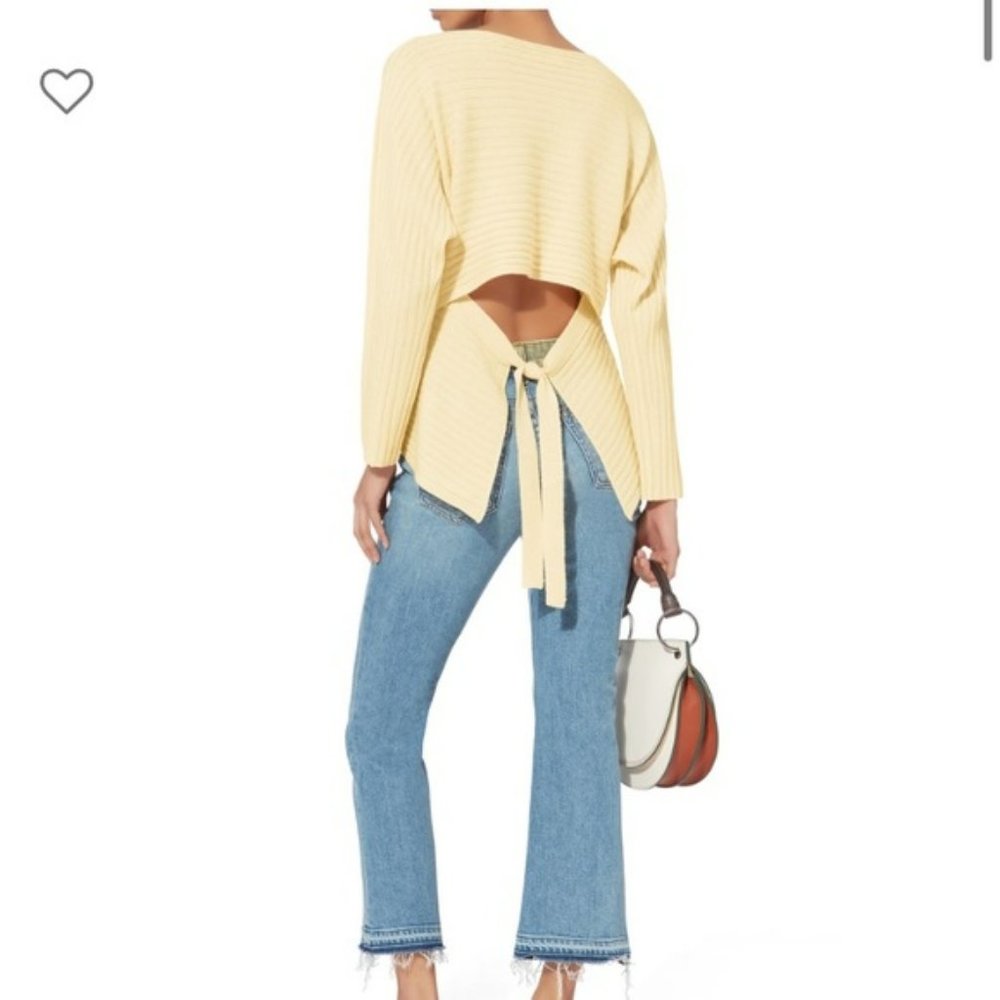 Vince Cashmere-wool Tie Back Sweater